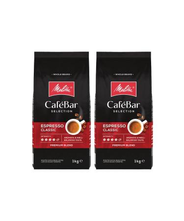 Melitta Cafebar Selection Espresso Classic Bean Coffee 2x1000gr Set of 2 No.4