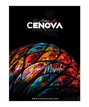 Genoa Blackberry Coffee-Cocktail Syrup 1000 ML Gourmet Series - Pump Included - Buy Online on GoSupps.com