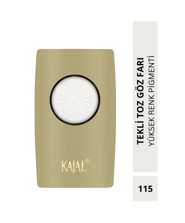 KAJAL White Single Eyeshadow & White Single Eyeshadow - No: 115