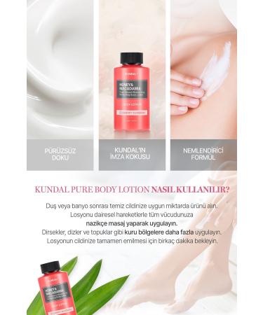 Kundal Moisturizing and Nourishing Body Lotion Kundal Honey&Macadamia Pure Body Lotion100ml(Cherry Blossom) - Buy Online on GoSupps.com