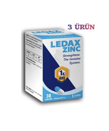 LedaPharma Leda Pharma Zinc Capsule 3 Pieces