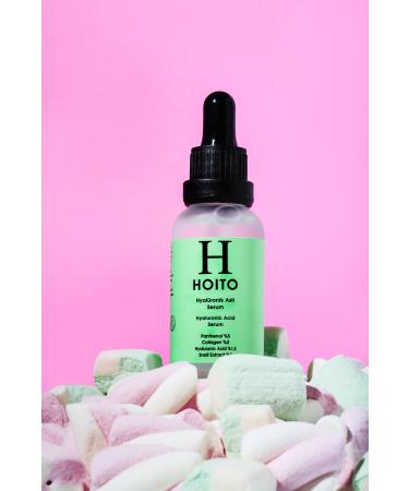 Hoito Hyaluronic Acid Serum 30ml - Intensive Moisturizing Anti-Aging Plumping Skin Care Serum - Buy Online on GoSupps.com
