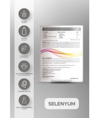 Vitabiotics Ultra Selenium A a Extract Vitamin C and E Selenium Containing Supplementary Food 30 Tablets - Buy Online on GoSupps.com