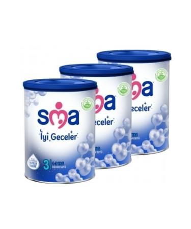 SMA Good Night 3 Follow-On Milk for 1-3 Years Old 800 gr X 3 Pieces