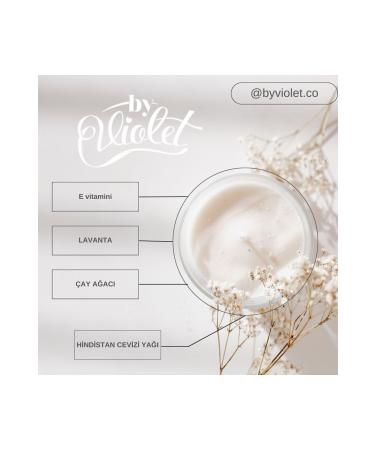 by violet Natural Deodorant - Cream Deodorant - Anti-sweat Odor - Lavender & Tea Tree - Buy Online on GoSupps.com