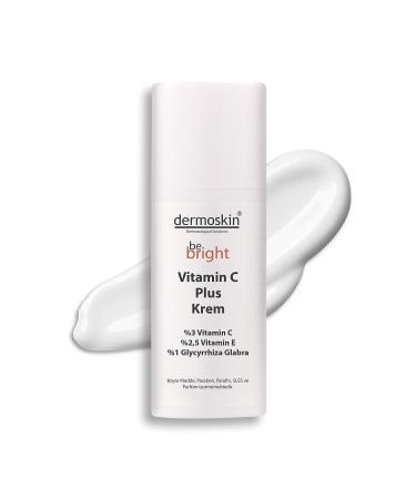 Dermoskin Be Bright and moisturizing Vitamin C Plus Spot Remover and Moisturizing Cream 33 ml - Buy Online on GoSupps.com