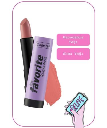 Callista Lips Favorite Longwearing Lipstick Lipstick 301 Serving Looks - Pink - Buy Online on GoSupps.com