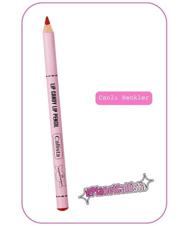 Callista Lip Candy Lip Pencil 09 Smashed Cranberry - Red - Buy Online on GoSupps.com
