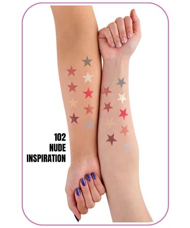 Callista Multi Palette Eyeshadow Matte & Shimmer Powder Eyeshadow Palette - 102 Nude Inspiration - Buy Online on GoSupps.com