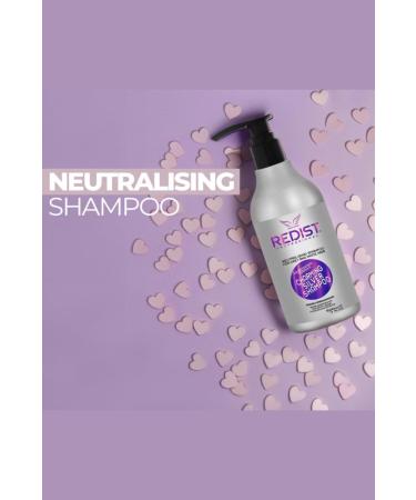 Redist Silver Shampoo for Dyed Highlighted White and Gray Hair 500 ml - Buy Online on GoSupps.com