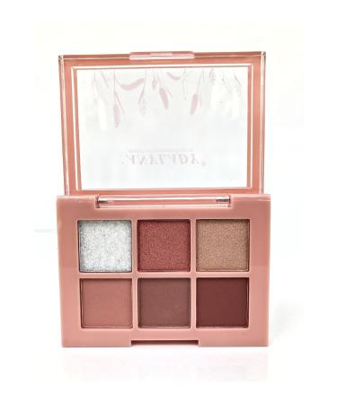 Roesia Rose Cosmetics Anylady Mini Color 6 Eyeshadow Palette
