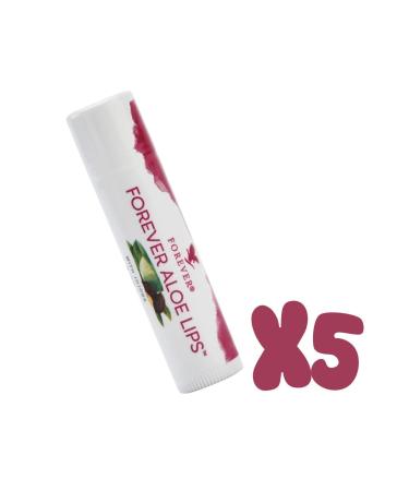 Forever Living Aloe Lips Lip Care and Moisturizing Cream - 5 Pieces