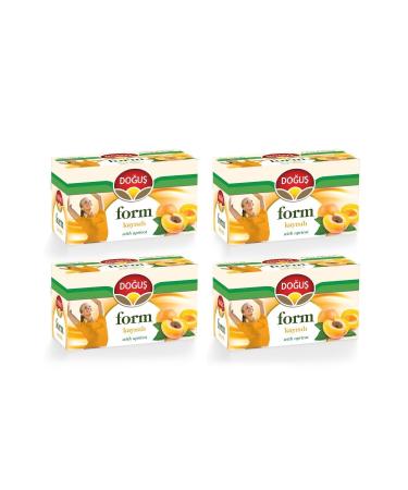 Do u Apricot Form Herbal Tea 20x2 Gr 12 Pieces (t) X 4 Pieces