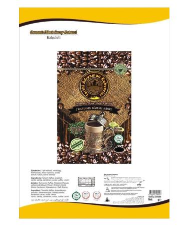 Historical Ad yaman Coffee Shop 5 Pieces Historical Ad yaman Dibek Coffee with Cardamom 200 Gr 5 Pieces