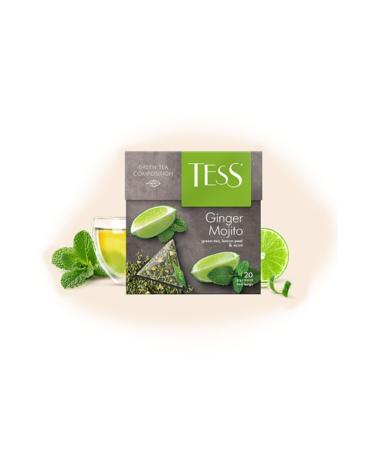 Tess Ginger Mojito Mint Lime Green tea mix - Buy Online on GoSupps.com