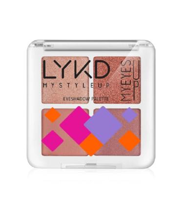 lykd 4-pack Eyeshadow Palette 107 Nude Mood
