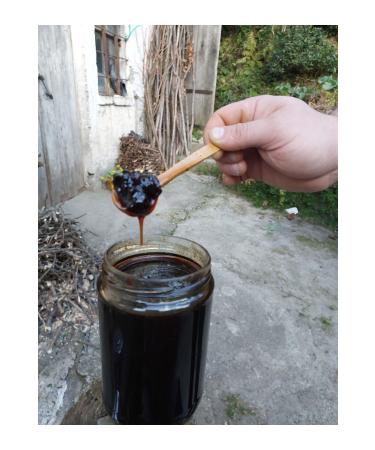 Our Black Sea Blackberry Jam from nature to table (0.300 grams)