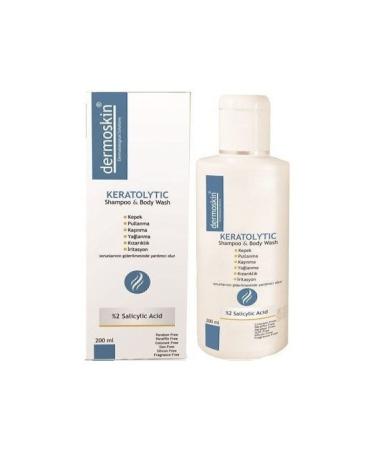 Dermoskin Keratolytic Shampoo Body Wash 200 ml Shampoo