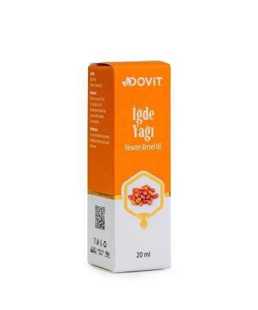Dovit Oleaster Oil 20ml 0 Pure Organic Natural and Cold Pressed