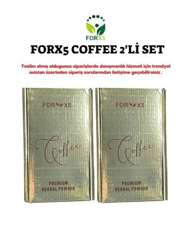 FORX5 2-PIECE Forx5 Granulated Coffee 60 Sachets