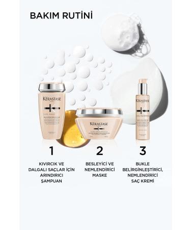 Kerastase CURL MANIFESTO MASQUE BEURRE HAUTE NUTRITION FOR WAVY AND CURLY HAIR 200 ml - Buy Online on GoSupps.com