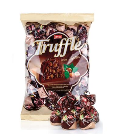 Elvan Truffle Hazelnut 1000 Gr. (1 Bag)