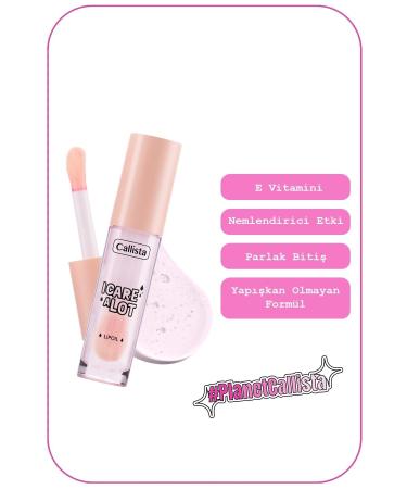 Callista I Care A Lot Lip Oil Moisturizing Lip Oil - 02 Strawberry - Buy Online on GoSupps.com