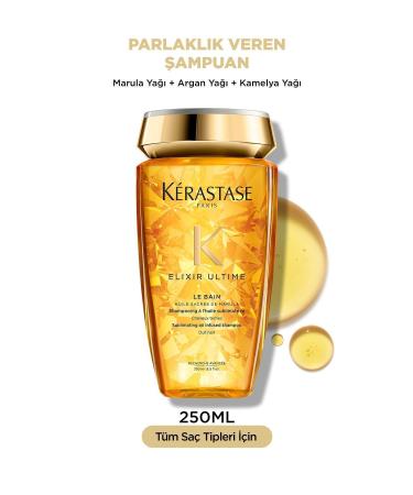Kerastase Elixir Ultime Le Bain -Daily Care Shampoo 250 ml KRSTSEVAKUAFOR8
