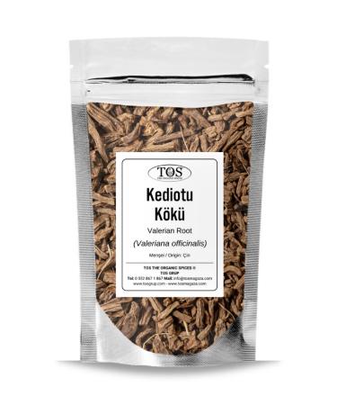 TOS The Organic Spices Valerian Root 100 gr (1ST QUALITY) Valeriana Officinalis / Valerian Root China