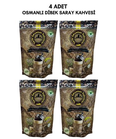 Historical Ad yaman Coffee Shop HISTORICAL ADIYAMAN COFFEE SHOP 7 BLENDED LOCAL OTTOMAN D BEK PALACE COFFEE 200 GR 4 X 200GR