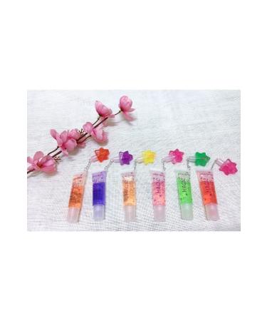 D LEK KOZMET K Rainbow Lip Gloss Starry 2-pack Rainbow Sugar Shiny Lip Gloss (1pc)