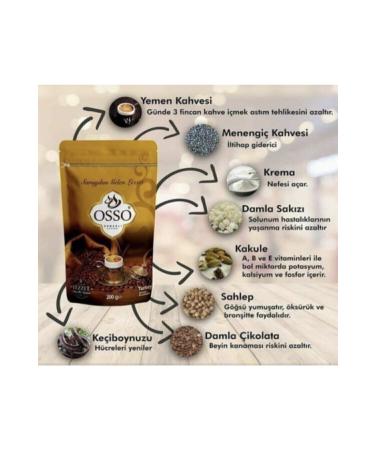 OSSO COFFEE Osso Ottoman Coffee 6x 200 Gr - Buy Online on GoSupps.com