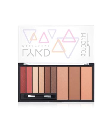 lykd Blush & Eyeshadow Palette 299 Cozy Earth 56957234 - Buy Online on GoSupps.com