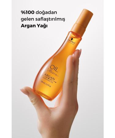 Oil Ultime Argan Finishing Oil - Nourishing Argan Oil for Normal and Thick Hair 100ml - Buy Online on GoSupps.com