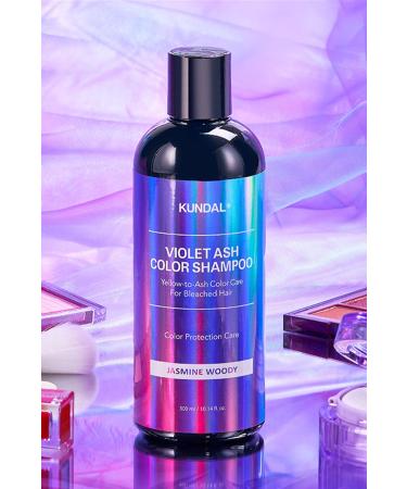 Kundal Special Color Protective Care Shampoo for Blonde-Ashy Hair KUNDAL Ash Color Shampoo 300ml (Jasmine Wooody) - Buy Online on GoSupps.com