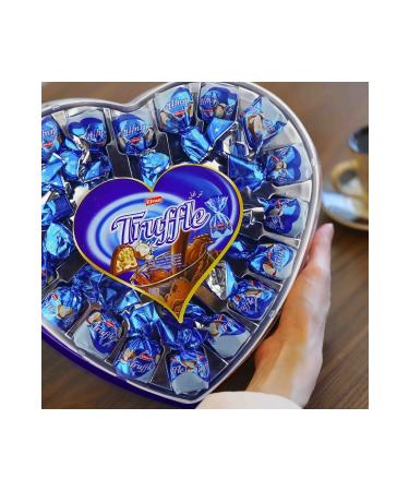 Elvan Truffle Coconut 280 Gr Heart Box (1 Piece) - Buy Online on GoSupps.com