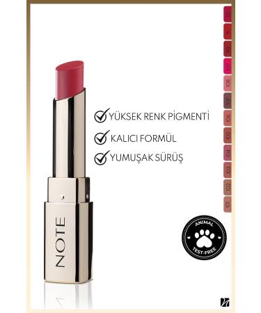 Note Cosmetics Iconic Matte Lipstick Permanent Matte Lipstick 109 Limitless - Pink - Buy Online on GoSupps.com