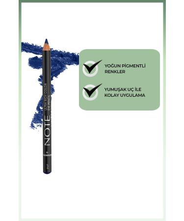 Note Cosmetics Ultra Rich Color Eye Pencil 10 Ultra Marine - Navy Blue - Buy Online on GoSupps.com