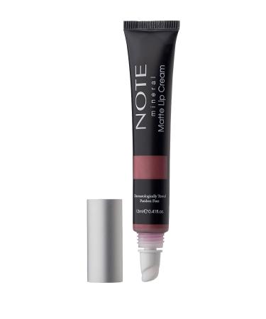 Note Cosmetics Mineral Matte Lip Cream Semi-Matte Finish Liquid Lipstick 04 Runway - Dark Pink - Buy Online on GoSupps.com