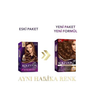 Wella Koleston Supreme Kit Hair Dye 5/75 Attractive Copper - Buy Online on GoSupps.com