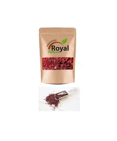 ROYAL SPICES Pure Sumac Deluxe Series Organic Delicious 250 Gr
