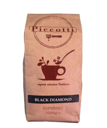 Piccotti Espresso Black Bean Coffee 1KG