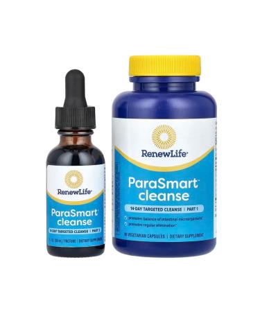 Renew Life ParaSmart Cleanse 14-Day Targeted Cleanse 2-Part usa vers9034 - Buy Online on GoSupps.com