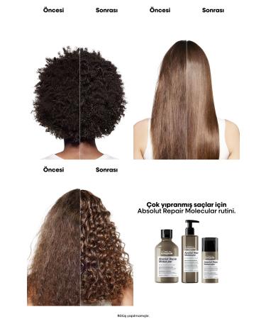 L'Oreal Paris Serie Expert Absolut Repair Molecular Leave-in mask for all damaged hair - Buy Online on GoSupps.com