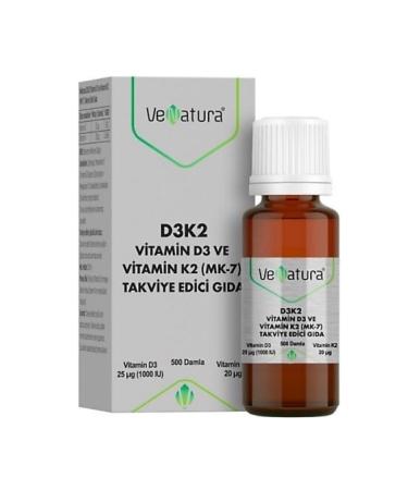 Venatura Vitamin D3 K2 Drops 20 ml