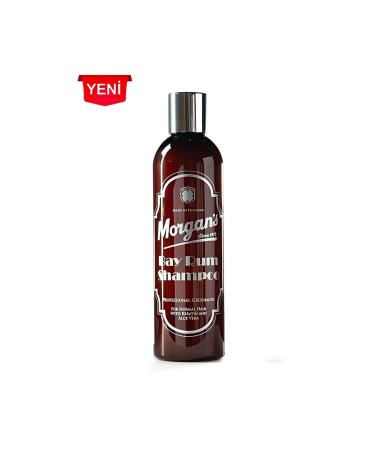 Morgan's Pomade Bay Rum Shampoo - Moisturizing Bay Rum Shampoo 250ml - Buy Online on GoSupps.com