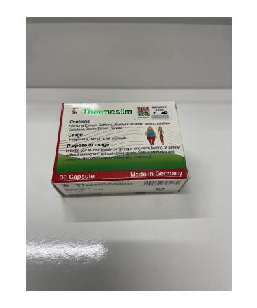 thermoslim Thermoslim Athlete Supplement Natural Detox Capsule for Weight Loss for a Full Natural Form - Buy Online on GoSupps.com
