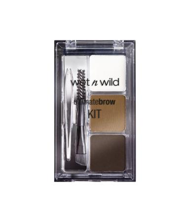 WET N W LD wet n wild Ultimate Brow Kit Eyebrow Eyeshadow Kit - Ash Brown