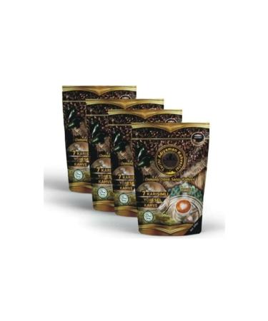 7 Mixed Ottoman Dibek Palace Coffee 250 gr 4 Pieces