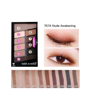 WET N WILD Nude Awakening Eyeshadow Palette - E757a - Buy Online on GoSupps.com